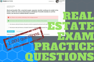 Real Estate Exam Prep Practice Questions